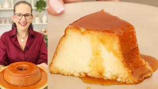 PUDIM FÁCIL, RÁPIDO E DELICIOSO SEM FORNO! SÓ 4 INGREDIENTES! - Isamara Amâncio