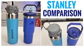 STANLEY Flip GO and Flip Straw IceFlow Tumbler Comparison