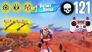 121 Elimination Solo Vs Squads Gameplay Wins (Fortnite Chapter 5 Season 3 PS4 Controller)