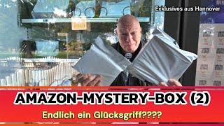 Endlich Glück bei der Mystery-Box? Amazon-Retouren-Automat in Steinhude bei Hannover.