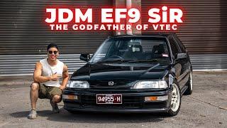 JDM EF9 HONDA CIVIC SiR B16A Review - The Godfather of VTEC