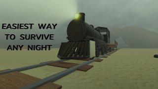 Easiest way to survive every night in Dead Rails | Roblox