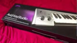 KEYSTUDIO 49 | AVID M-AUDIO [UNBOXING & QUICK SET UP]