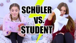 Das Leben von... SCHÜLER vs. STUDENT - Abendroutine mal anders  BarbaraSofie