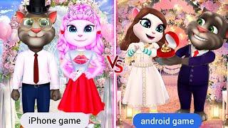 My talking Angela 2 vs my talking Angela 3  iphone game ️ Modern Angela wow