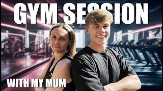 After School Workout with My Mum | 14-Year-Old Bodybuilder Vlog