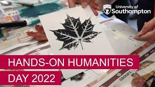 Hands-on Humanities Day 2022 | University of Southampton