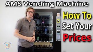 AMS Vending Machine - How To Change The Prices