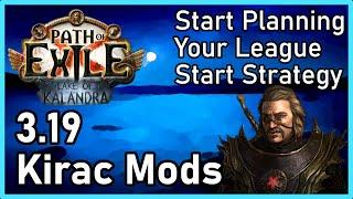 [PoE 3.19] Full List of Kirac Mods | Start Thinking About Your League Start Strategy Now