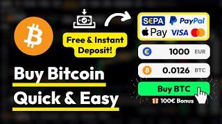 How to buy Bitcoin in 3 Minutes  Step by Step Tutorial 2025