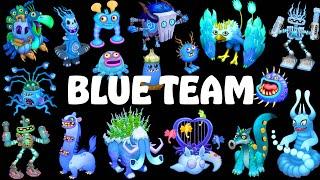 All Blue Monsters (All Sounds & Animations) | My Singing Monsters