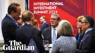 UK hosts the international investment summit – watch live