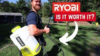 RYOBI ONE+ 18V Cordless Battery Backpack Sprayer | REVIEW & Is It Worth It?