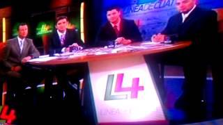 Me on National tv on UDN LINEA DE 4