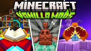 Top 15 Vanilla Friendly Minecraft Mods For Update 1.21!