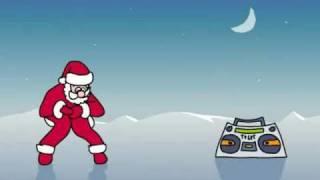 Dance Battle Between Frosty and Santa