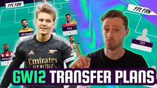 FPL GW12 TRANSFER PLANS I Buy Odegaard, Sell Trent? I Fantasy Premier League 24/25