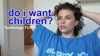 BONNIE & CLYDE SHOW WEEK VLOG: honest fertility talk & backstage DITL