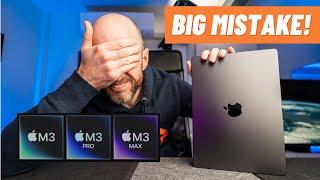 M3 Max MacBook Pro - my BIG mistake!