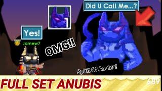 "I GOT FULL ANUBIS SET!" OMG!! (DID I GET SPIRIT OF ANUBIS?) - Growtopia