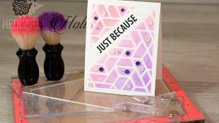 How to: Misti Creative Corners Lesson 1: Introduction, Masking and Angled Sentiments