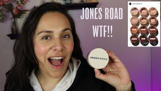 Jones Road Beauty WTF (What the Foundation) Tinted Moisture Balm / Swatches / 9HR Wear Test