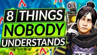 8 THINGS NOBODY UNDERSTANDS in Apex Legends - 8 TIPS to RANK UP FAST - Update Guide