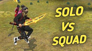 SOLO VS SQUAD || UNSTOPPABLE PLAYER 