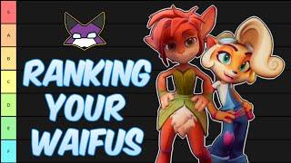 RANKING Your Spyro and Crash Waifus! (Tier List)