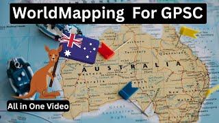 World Mapping: Australia Mapping | GPSC-Revenue talati- Any Exam | Geography 2025/26
