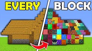 I Collected EVERY Block in Minecraft Hardcore! (Hindi)