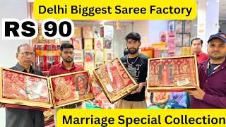 Saree special collection Delhi Saree market chandni chowk Delhi Arihant Textile, Sadi Factory