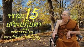 จรณะ15(เสขะปฏิปทา) แสดงธรรมโดย:หลวงปู่สมภพโชติปัญโญ #ธรรมะสว่างใจ