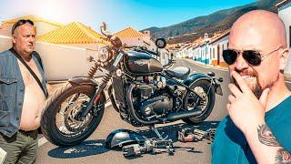 A Broken Triumph & British Tourists in Tenerife