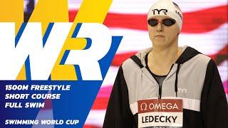 WORLD RECORD | Katie Ledecky sets new World Record by nearly 10 seconds 