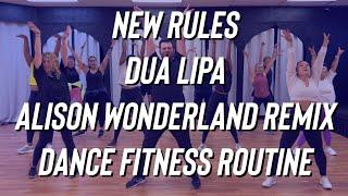 New Rules  - Dua Lipa Alison Wonderland Remix  - Dance Fitness - VXN Workout - Zumba - Easy TikTok