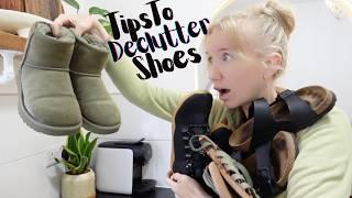 TIPS TO DECLUTTER SHOES AS A MINIMALISTHOW TO DOWNSIZE!