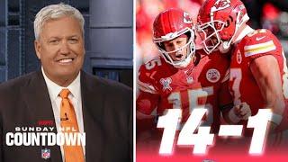 NFL Countdown | Mahomes is GOAT! - Rex Ryan reacts to Kansas City Chiefs are No.1 Seed AFC