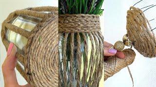 3 Jute craft ideas / DIY Decor