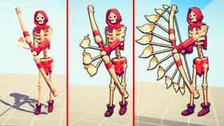 EVOLUTION of OVERPOWERED SKELETON ARCHER Ep.2 | TABS - Totally Accurate Battle Simulator