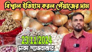 ২৩/১১/২০২৪ প্রচুর কমে গেল পেঁয়াজের দাম| onion market price