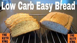 Low Carb Easy Bread | Keto Bread | Bread Substitute | Quick& Easy to Make | Rich and Satisfying