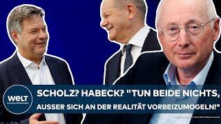 AMPEL-AUS: Scholz? Habeck? "Tun beide nichts, außer sich an der Realität vorbeizumogeln!" - Aust