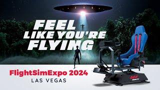 Thrills & Chills at FlightSimExpo 2024! | DOF Reality H3 Motion Simulator