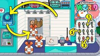 ALL FREE SECRET SLOTH AND GIFTS IN TOCA BOCA // TOCA BOCA WORLD // HAPPY TOCA