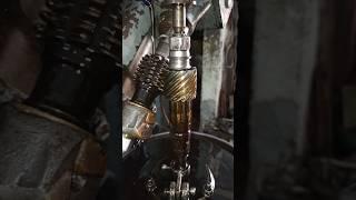 48° Degree 3M Spiral Gear#automobile#machinist#cnclathe#hobbing#millionaire#mechanical#technology