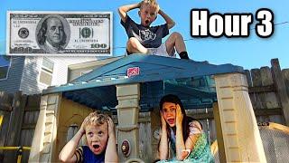 Last to Leave Toy House Wins $100 | Colin Amazing