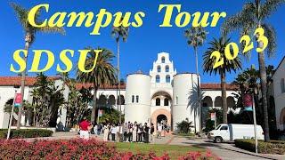 San Diego State University (SDSU) Campus Tour 2023