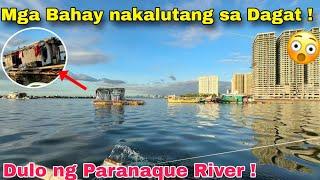 Mga Bahay nakalutang sa Dagat ! DUlo ng Paranaque River ! Floating House near Manila Bay