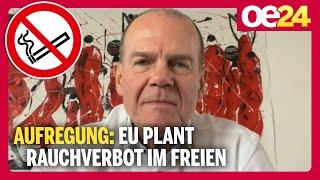 Aufregung: EU plant Rauchverbot im Freien | Peter Dobcak (WKO Gastronomie)